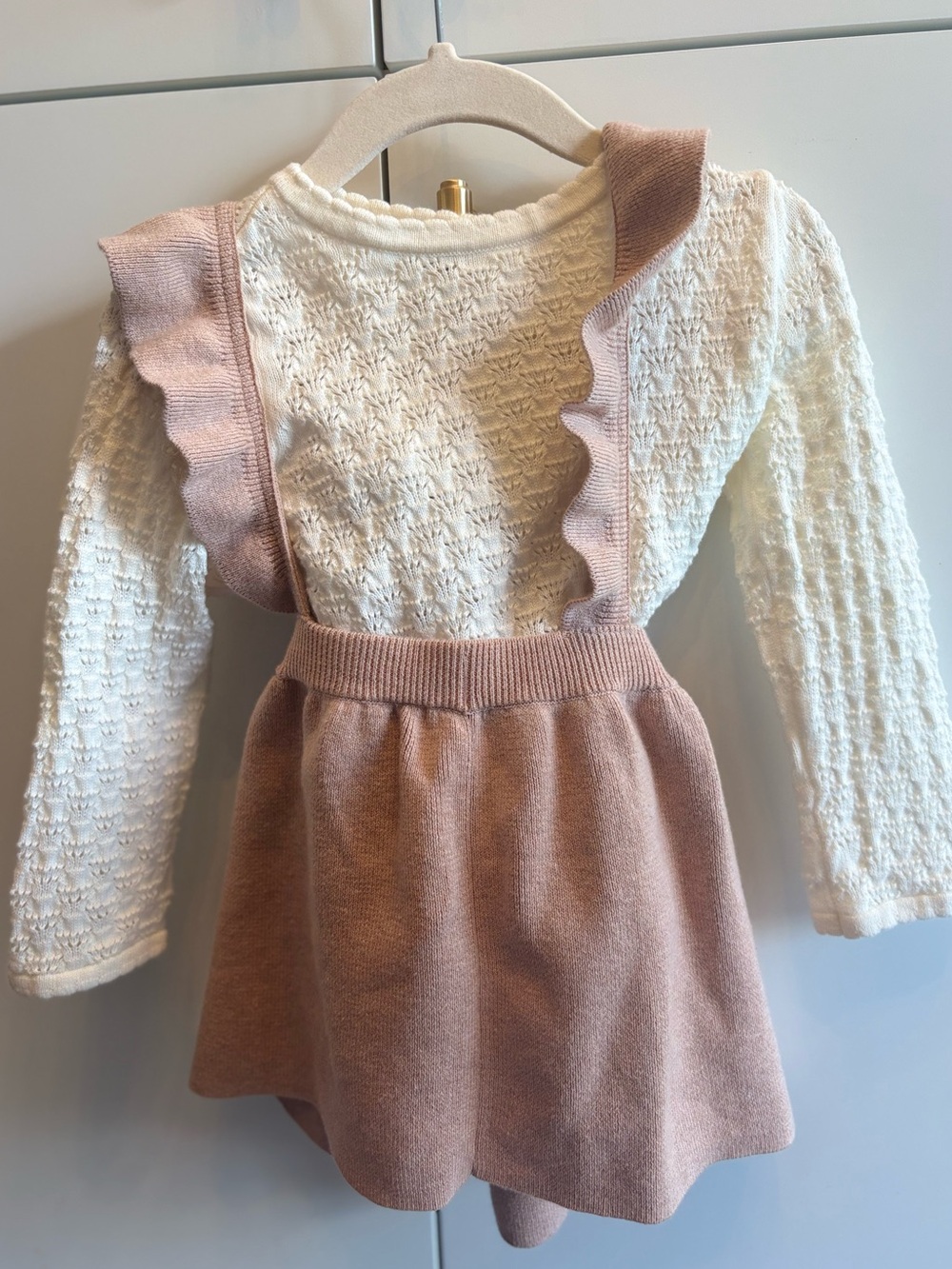 H&M Baby Girl Knit Skirt Set